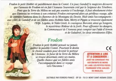 Le seigneur des anneaux - BPZ FRODON FRANCE 2002