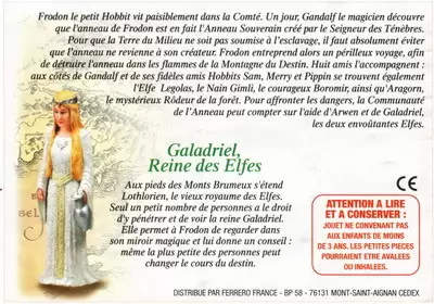 Le seigneur des anneaux - BPZ GALADRIEL FRANCE 2002