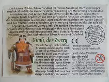 Lord of the Rings - BPZ GIMLI Germany  2001