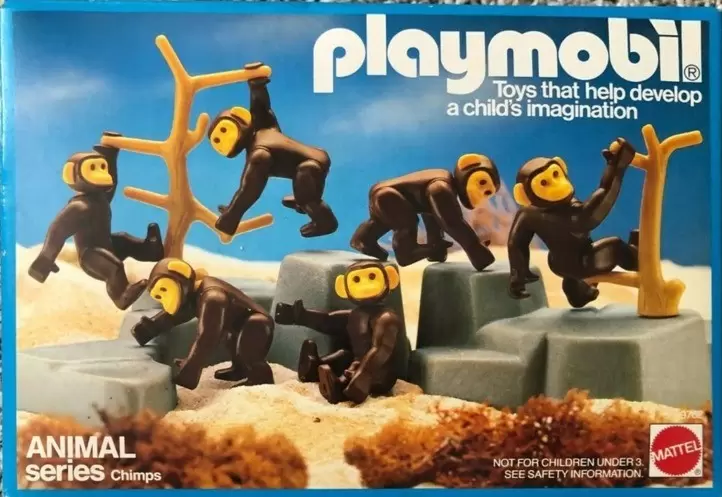 Plamobil Animal Sets - Chimps