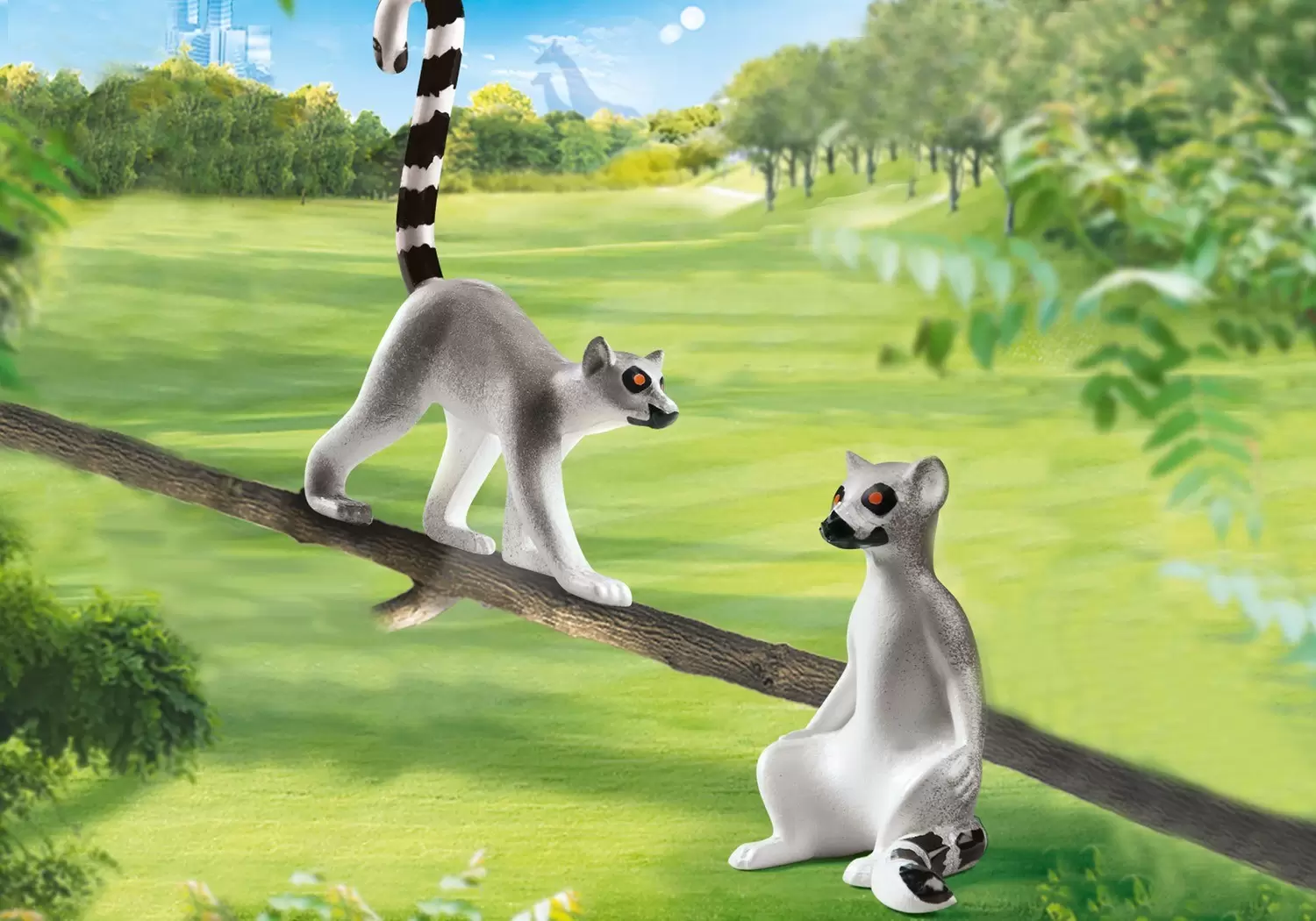 Playmobil Animaux - Deux lémuriens