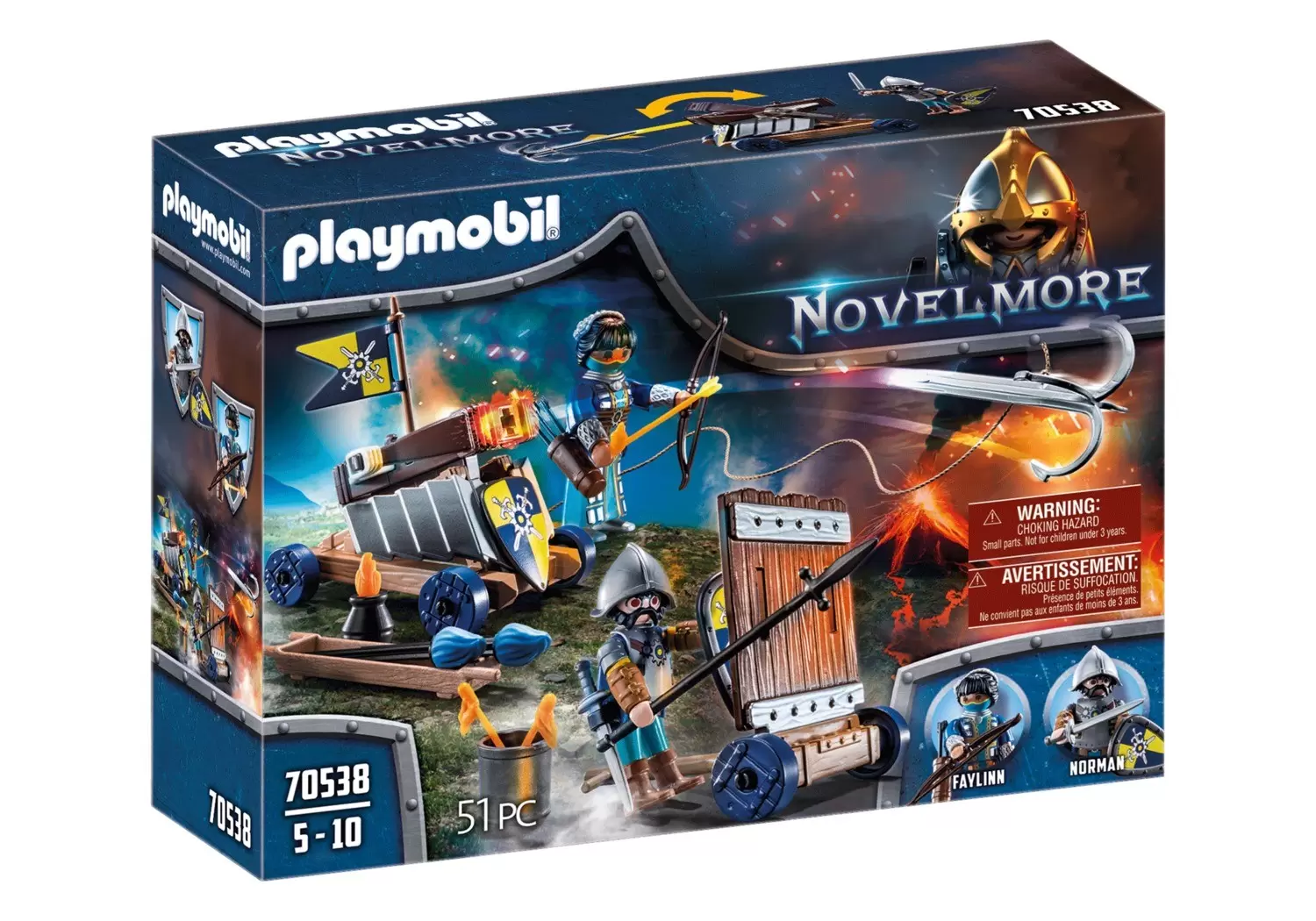 Playmobil Novelmore - Chevalier de Novelmore avec baliste