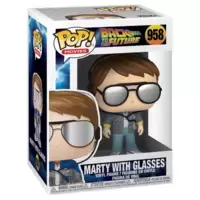 Back to the Future - Marty with Glasses