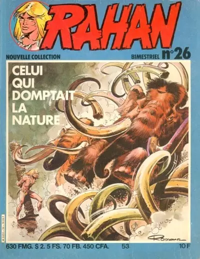 Rahan 2ème Série - Vaillant - Celui qui domptait la nature