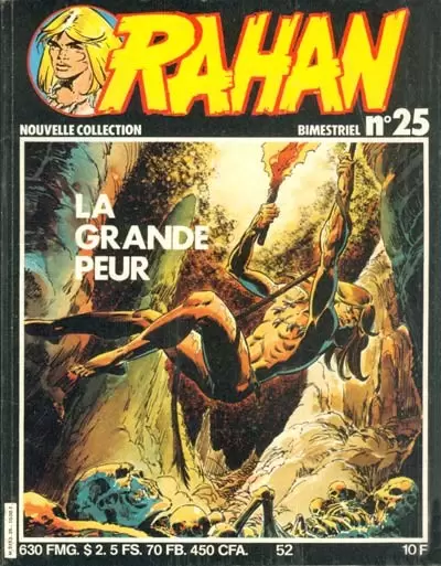 Rahan 2ème Série - Vaillant - La grande peur