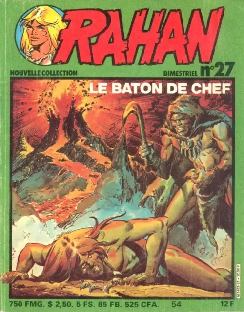 Rahan 2ème Série - Vaillant - Le bâton de chef