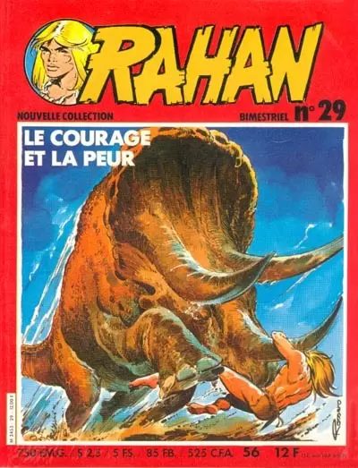 Rahan 2ème Série - Vaillant - Le courage et la peur