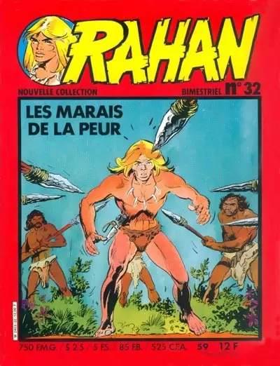 Rahan 2ème Série - Vaillant - Les marais de la peur