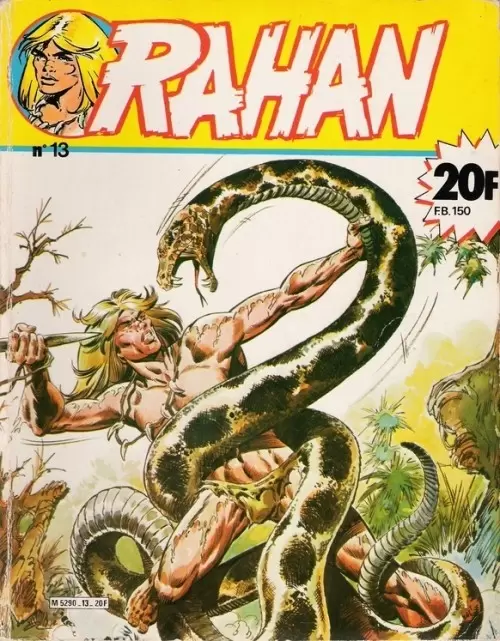 Rahan 2ème Série - Vaillant - Recueil des albums 19-20-21