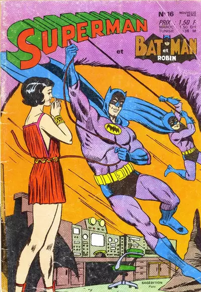 Superman et Batman et Robin - Batman et Robin - Le lunatique public n° 1 !