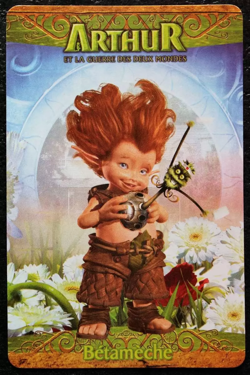 Happy Meal - Cartes Arthur et les minimoys - Bétamèche