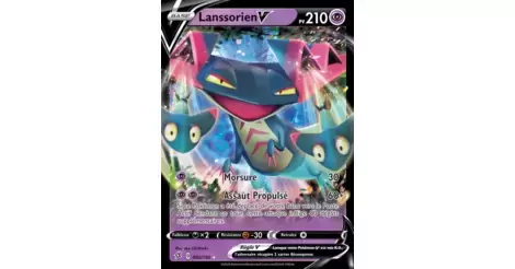 Carte Pokémon 92-192 Lanssorien-V EB02 - Epée et Bouclier - Clash des  Rebelles NEUF FR - Cdiscount Jeux - Jouets
