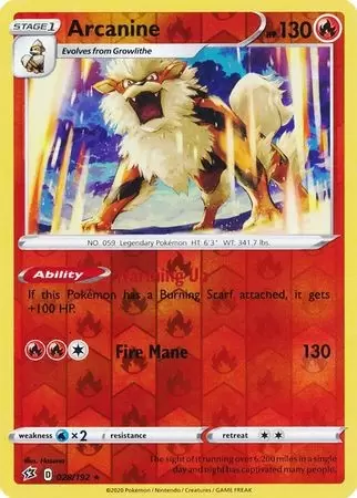 Rebel Clash - Arcanine Reverse