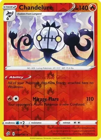 Rebel Clash - Chandelure Reverse