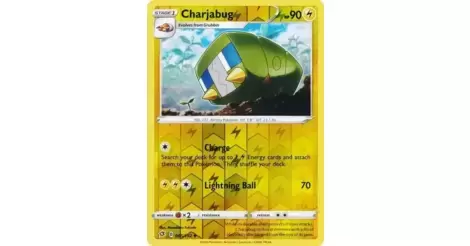 Uncommon Card Pokemon Charjabug 065/192Rebel Clash Sword & Shield 