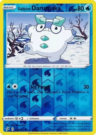 Rebel Clash - Galarian Darumaka Reverse