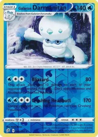 Rebel Clash - Galarian Darmanitan Reverse