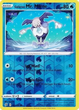 Rebel Clash - Galarian Mr. Mime Reverse