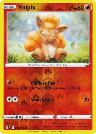 Rebel Clash - Vulpix Reverse