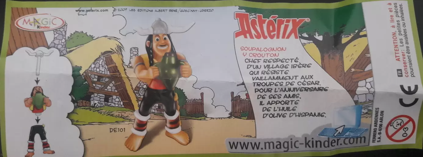 Asterix 50th Anniversary - BPZ Huevos y Bacon