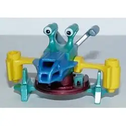Blue and green Robot