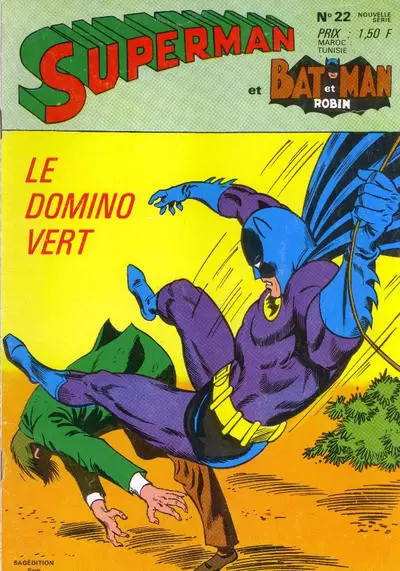 Superman et Batman et Robin - Batman - Le Domino Vert