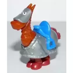 Cheval Marron - Robe Argent