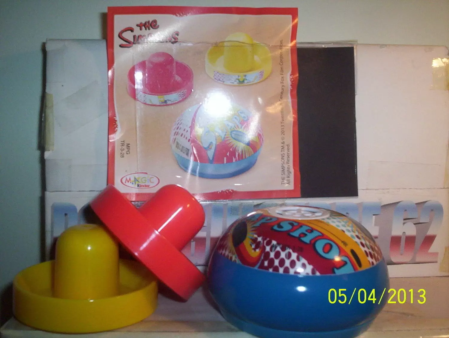 Maxi Kinder - Les Simpsons - Hockey