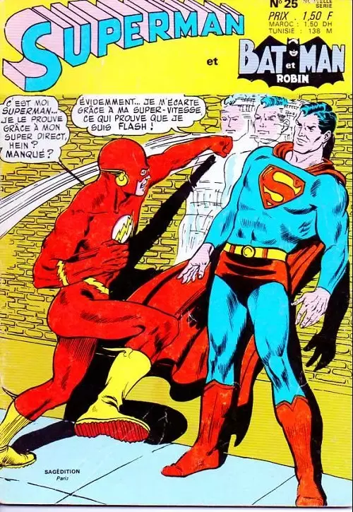 Superman et Batman et Robin - Superman et Flash : Cet homme n\'est pas Superman