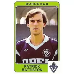 Patrick Battiston - Girondins de Bordeaux