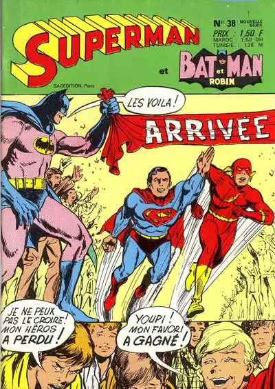 Superman et Batman et Robin - Superman et Flash - La course contre le temps !