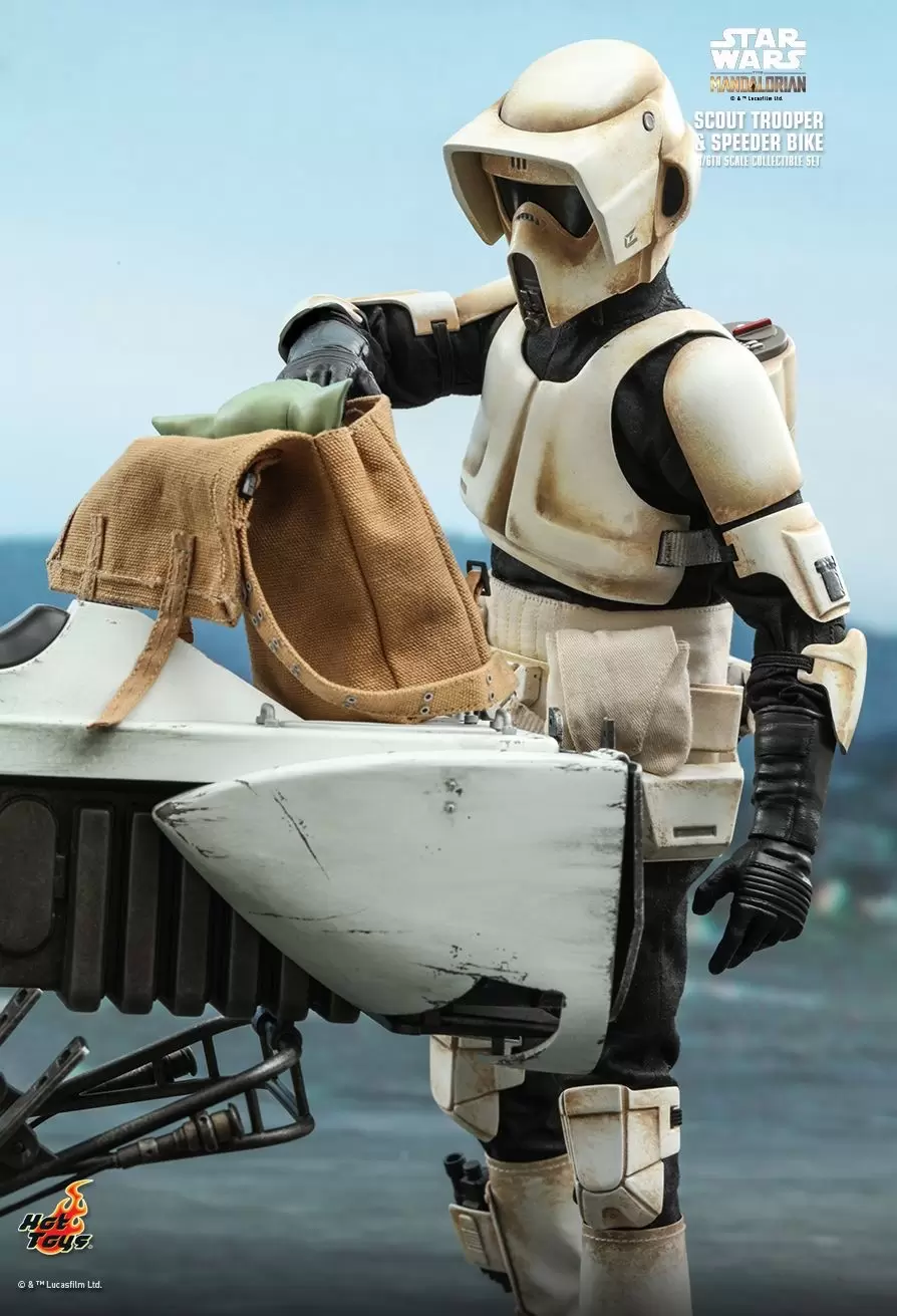 TV Masterpiece (TMS) - The Mandalorian - Scout Trooper and Speeder Bike