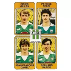 Didier Gilles / Patrice Ferri / Jean-Francois Daniel / Bernard Pardo - Saint-Etienne