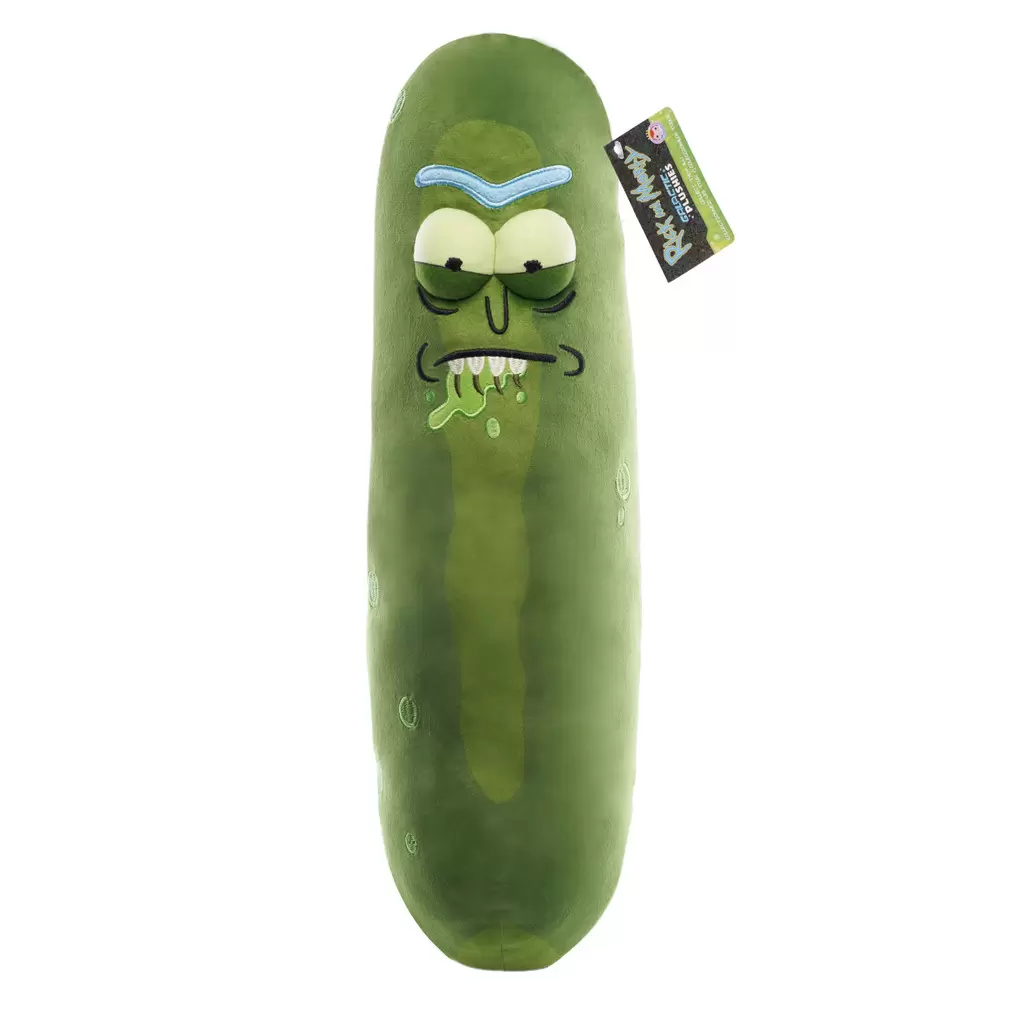 POP! Plush - Galactic Plushies - Pickle Rick 18\' Biting Lip