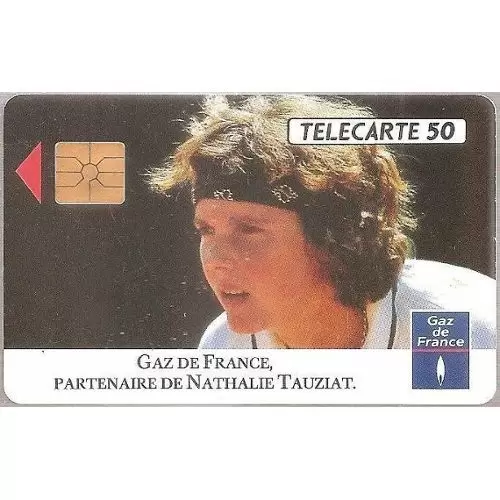 Télécartes - Nathalie Tauzia  - Gaz de France