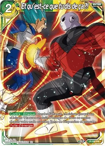 Dragon Ball Super Carte Promo FR - Et qu\'est-ce que tu dis de ça?!