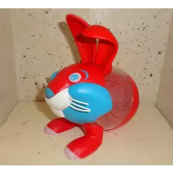 Lapin Orange et Bleu