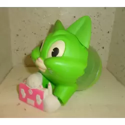 Chat Ecolier Vert