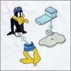 Looney Tunes In greece - BPZ Daffy Duck Swimmer