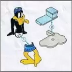 BPZ Daffy Duck Nageur