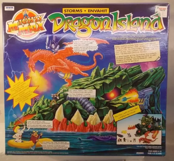 Mighty Max Playset - Dragon Island