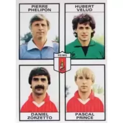 Pierre Phelipon / Hubert Velud / Daniel Zorzetto / Pascal Prince - Stade de Reims