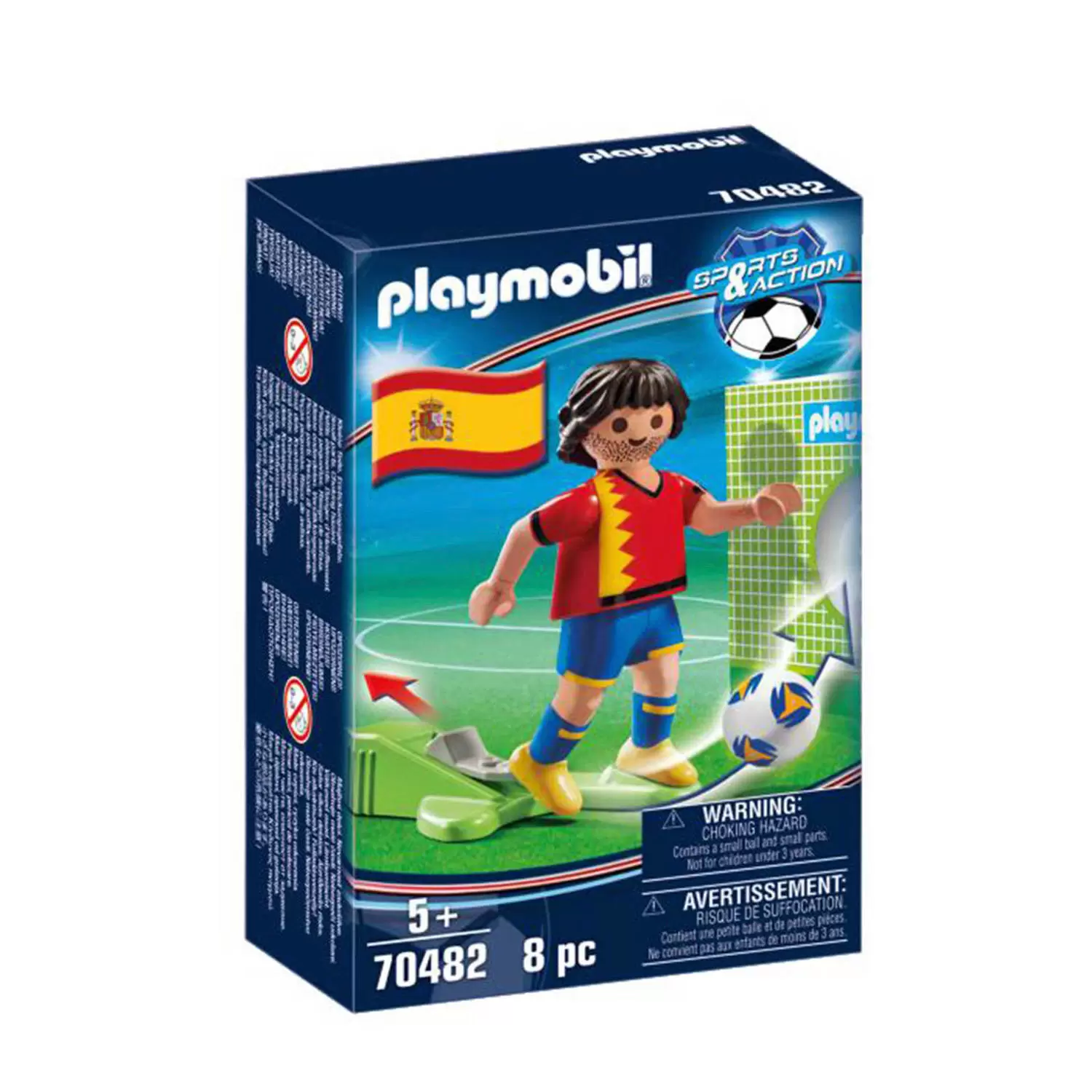 Playmobil Football - Joueur de foot Espagnol