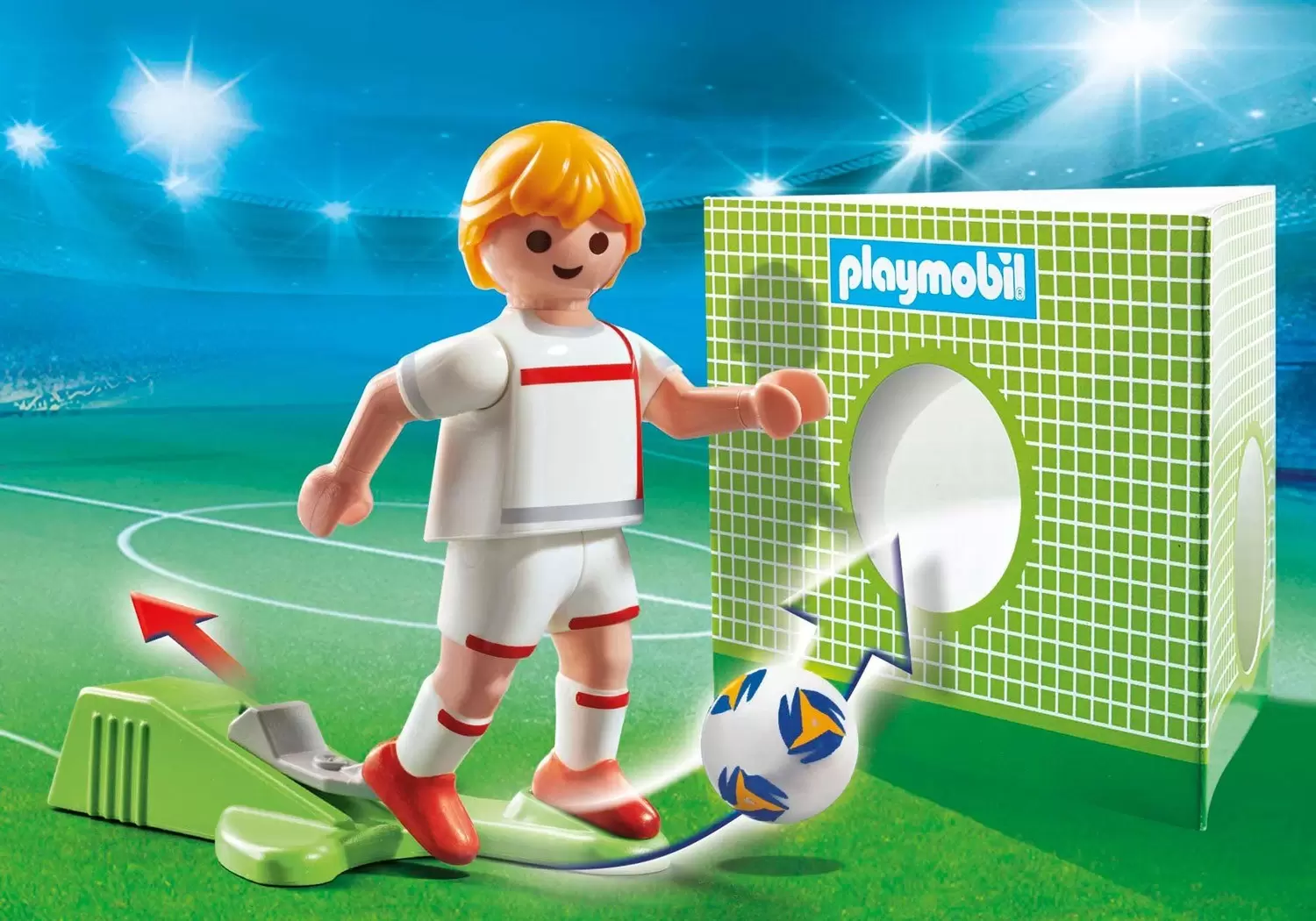 Playmobil Soccer - English football player