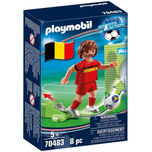 Playmobil Football - Joueur Foot Belge