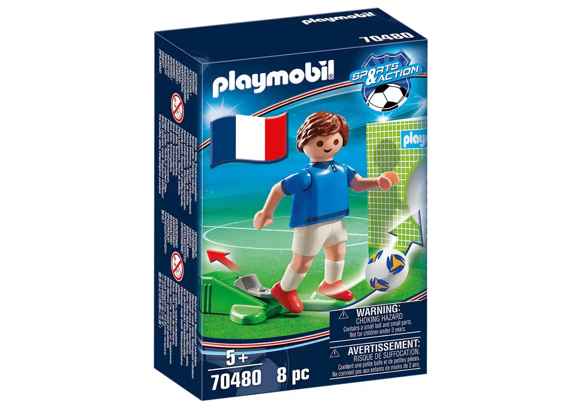 Playmobil Soccer - French Football Player A