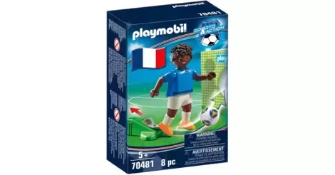 playmobil carte collector 5 football léo