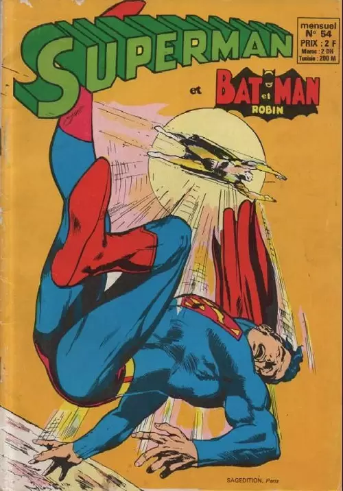 Superman et Batman et Robin - Superman - Le volcan