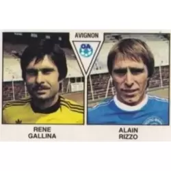 Rene Gallina / Alain Rizzo - Olympique Avignon