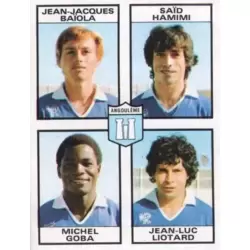 Jean-Jacques Baïola / Saïd Hamimi / Michel Goba / Jean-Luc Liotard - A.S. Angouleme-Charente